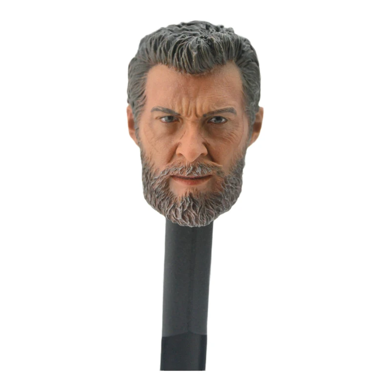 1/6 голова Лепка без шеи Old Hugh Jackman для Logan X-Men | Игрушки и хобби