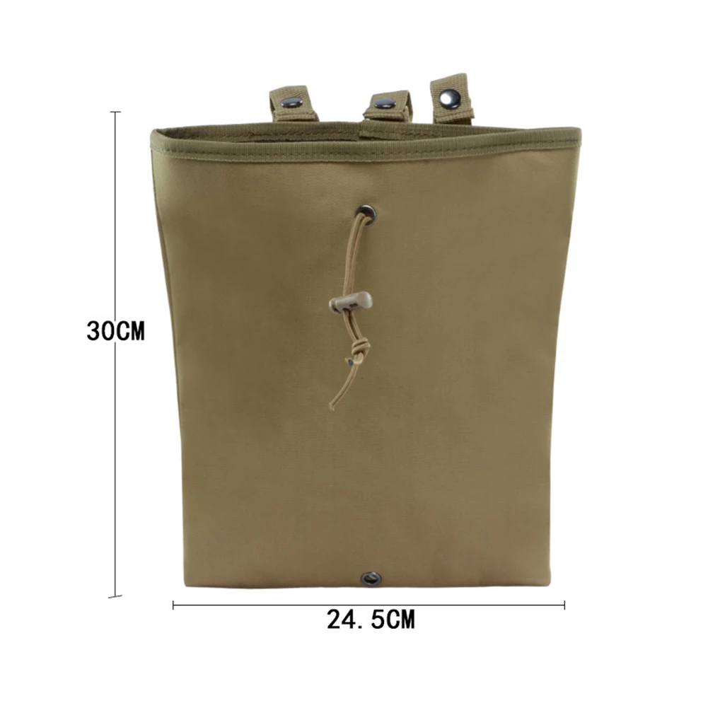 

Outdoor Bag Hunting Camping EDC Molle Tool Kits Waist Hanging Pouch Pocket Tactical Molle Dump Magazine Bag Military Accessories