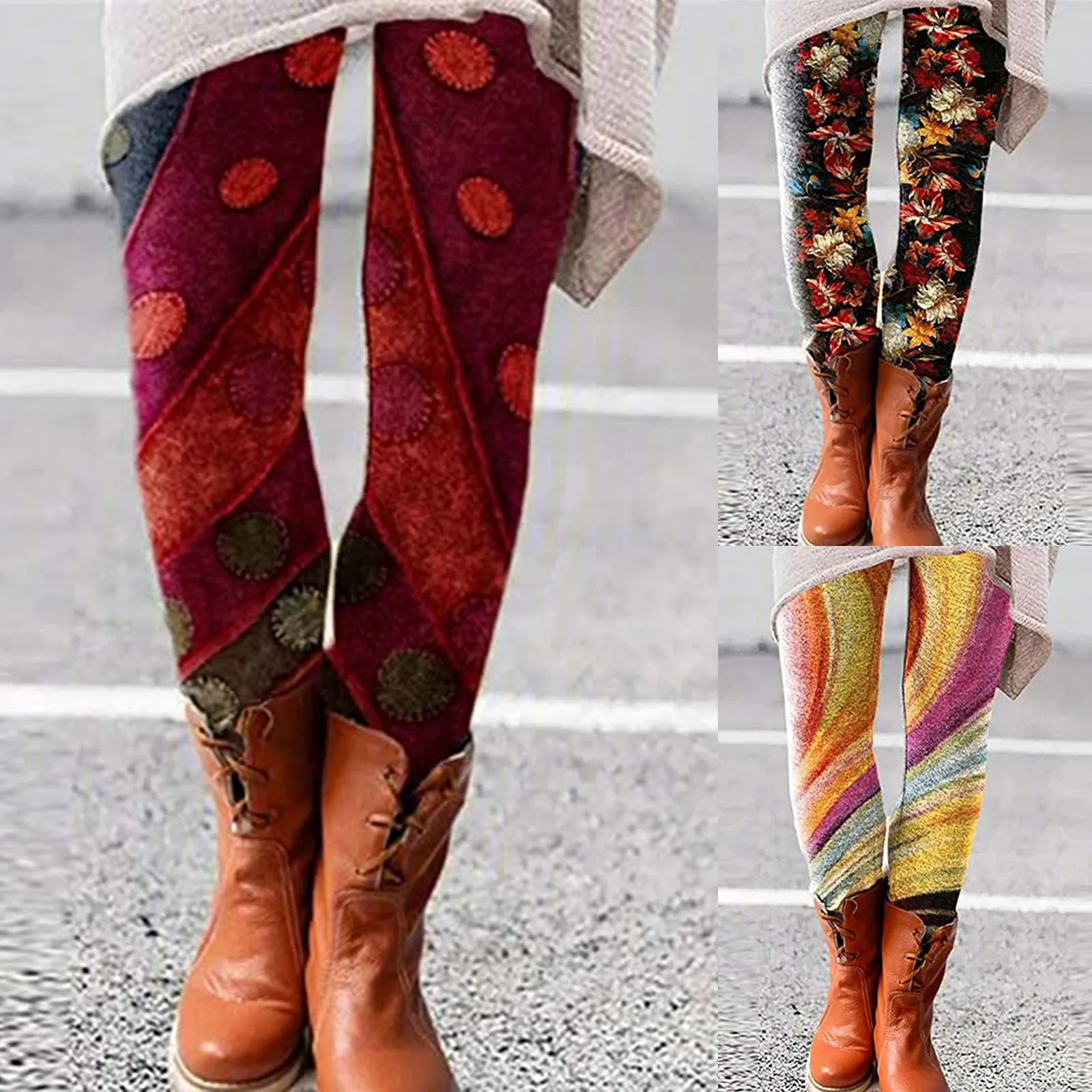 

Pocket Slim High Pants Color Women Jeans Solid Button Denim Waist Elastic Pants