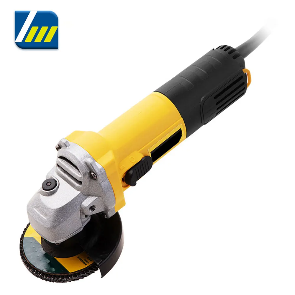 

220V Electric Angle Grinder 1050W 125mm 6-Variable Speed 3000-10000 RPM Tool Less Guard for Cutting Grinding Metal Power Tools