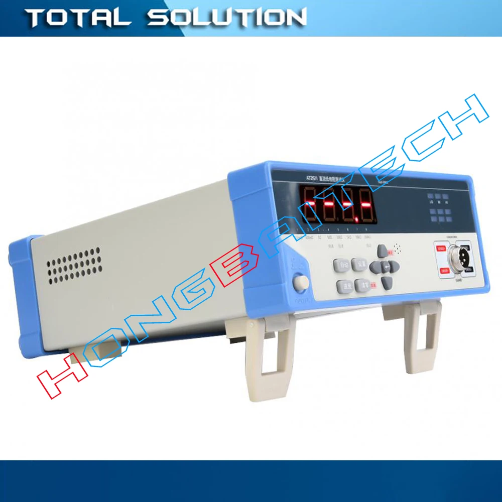 Тестер сопротивления постоянного тока AT2511 низкий цифровой мега-метр Омметр