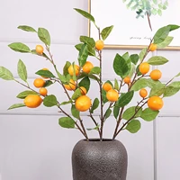 artificial lemon fruit branch home wedding decoration artificial flowe simulation lemon tree photography props