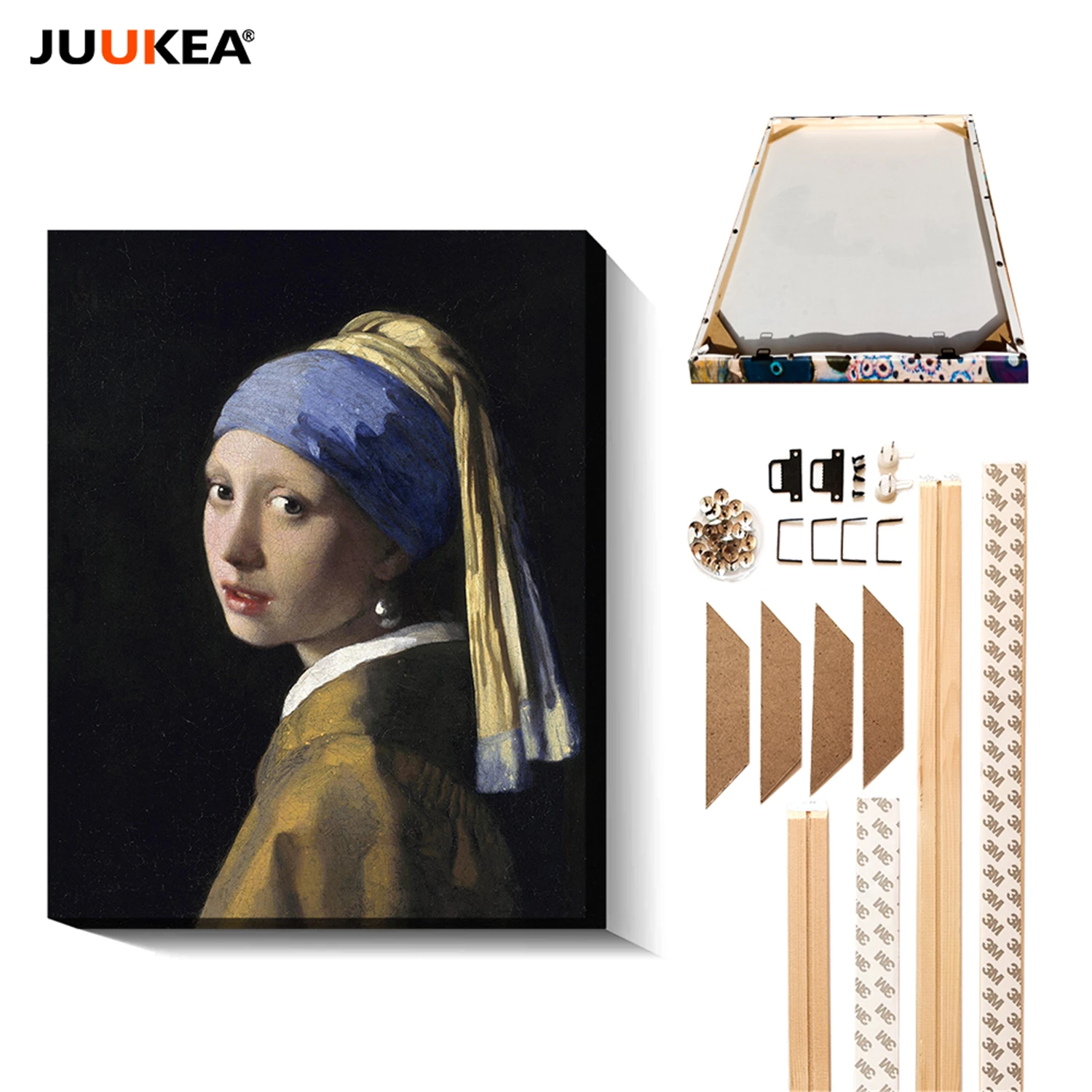 Серьги с жемчугом для девушки выполненные Йоханнеса верми классическая картина