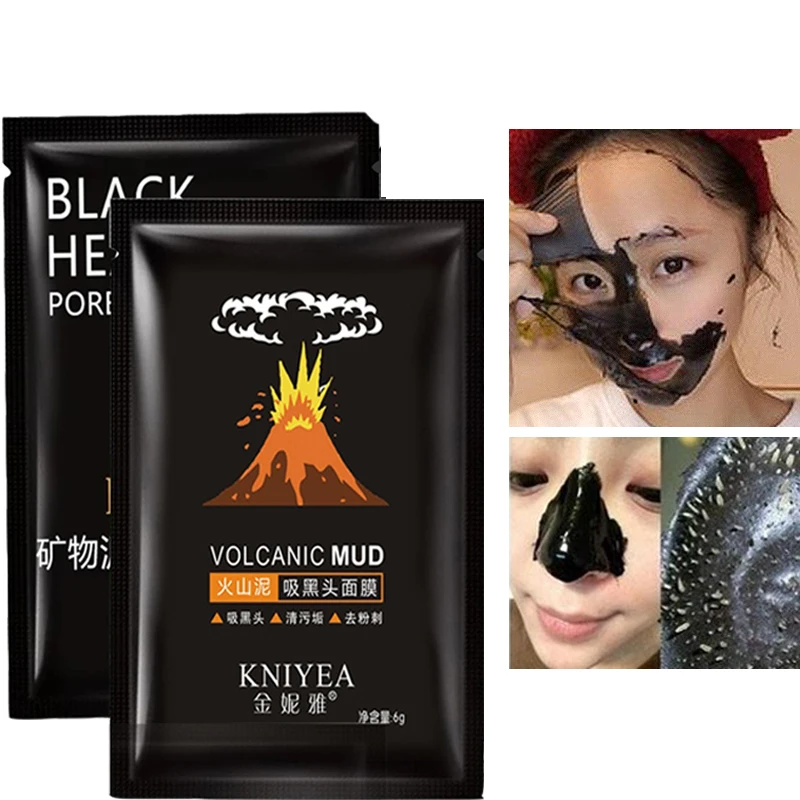 

Blackhead Remove Mude Mask Nose Patch Acne Treatments Oil-control Peel Off Mask Cream Pore Clean Nasal Strips Skin Care 1PCS