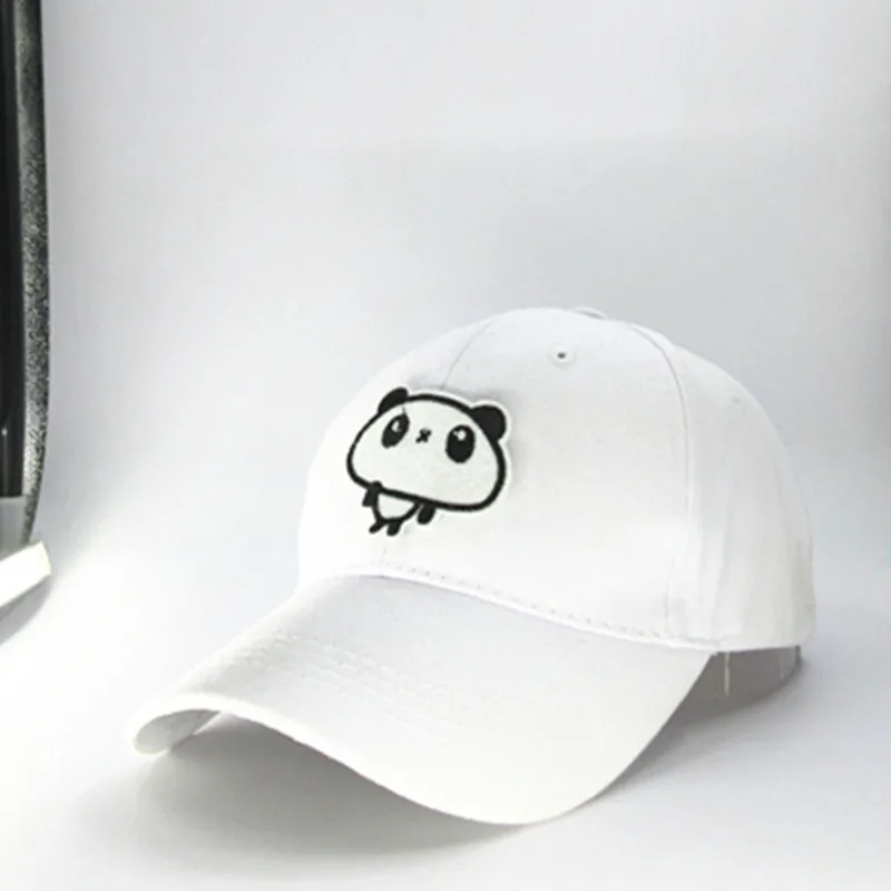 LDSLYJR Мультфильм большая панда вышивка хлопок бейсболка хип хоп кепка