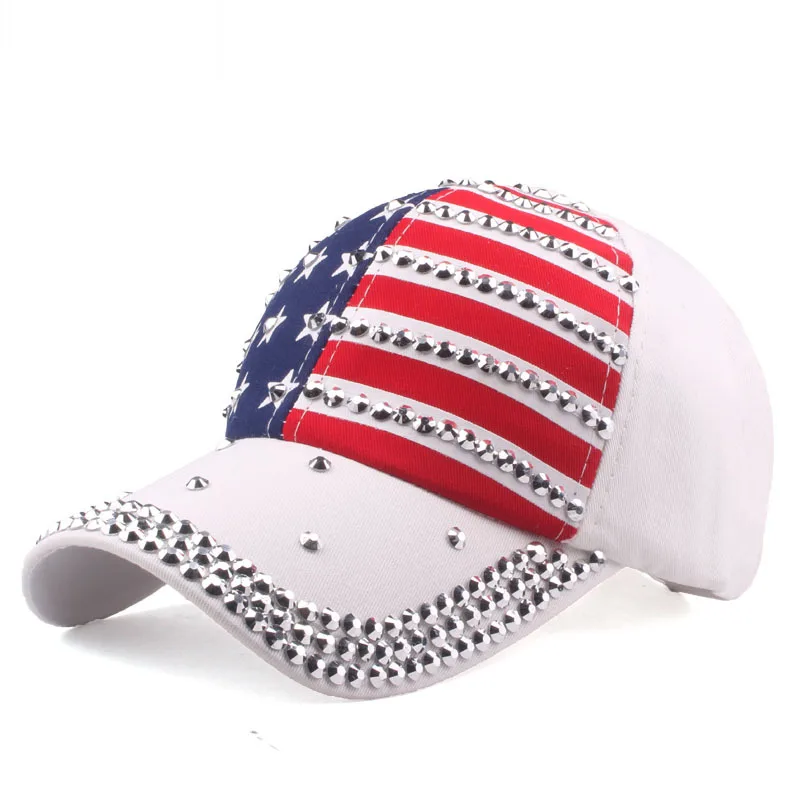 

New Unisex Baseball Caps For Men USA Flag Cap Hat Mesh Casual Casquette Snapback Hat Bone