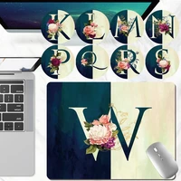 mouse pad game gamer mouse pad computer laptop mouse pad waterproof letter pattern durable square mat