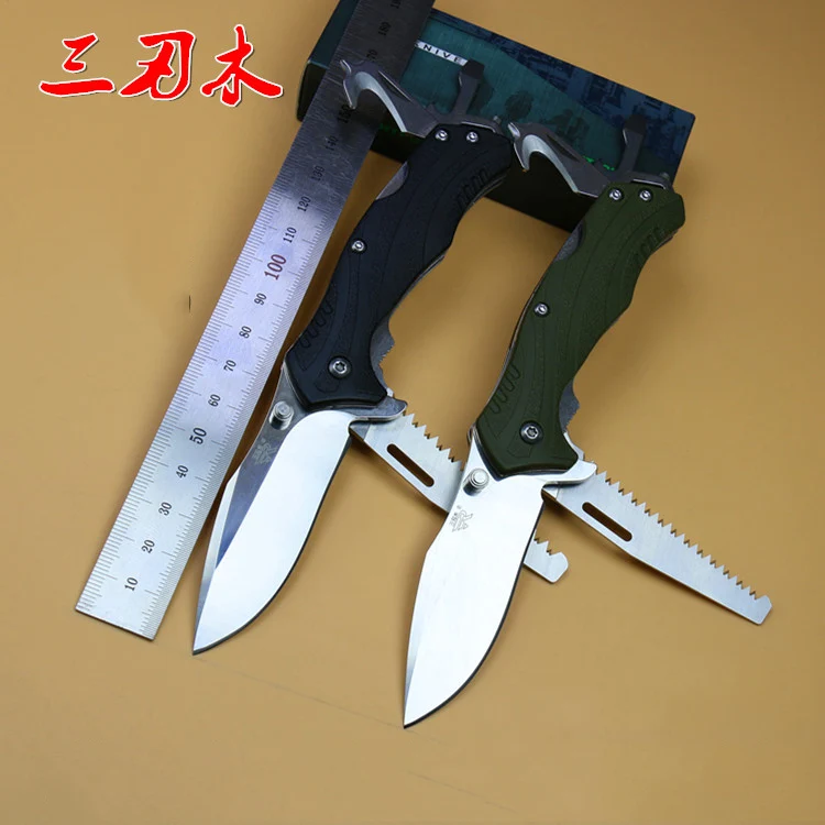 Sanrenmu 7098 Открытый EDC карманный нож с многофункциональным инструментом пилы режущий пояс стеклорез для аварийного выживания кемпинга