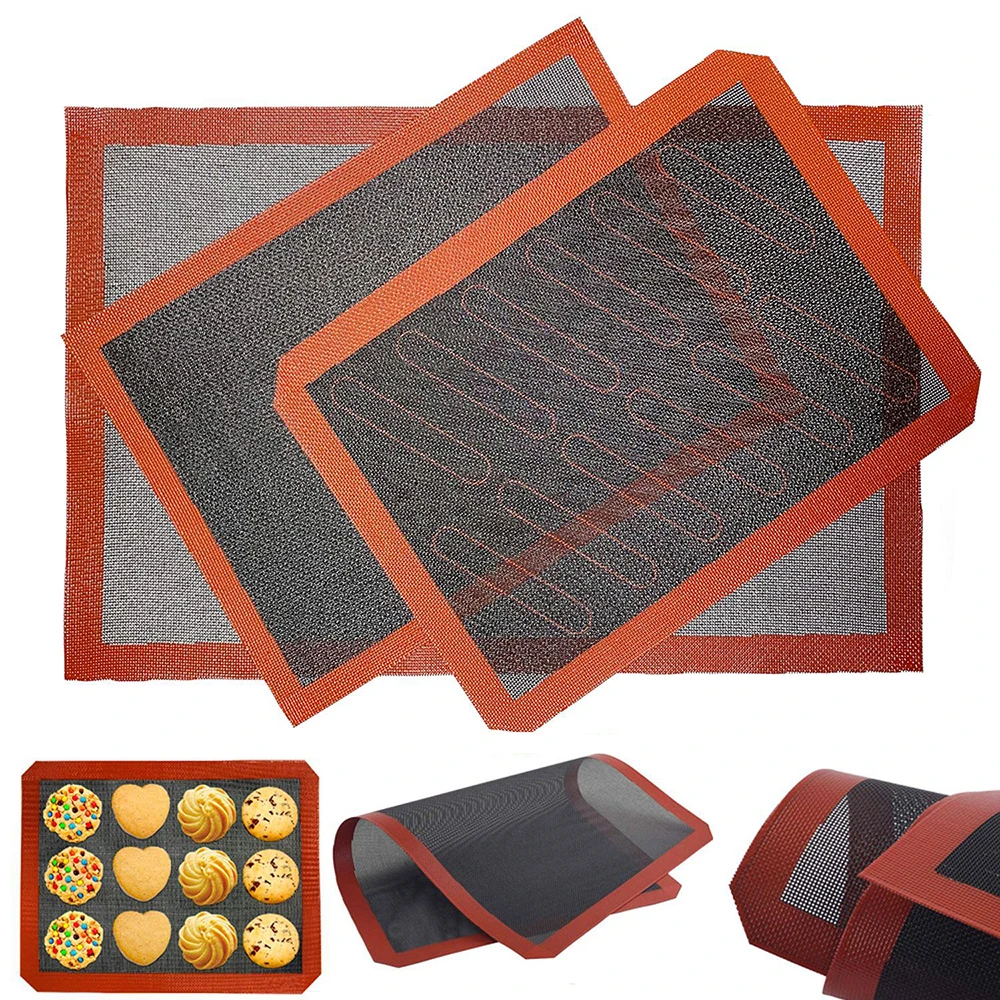 Силиконовая бумага для выпечки с отверстиями антипригарная подкладка печенья