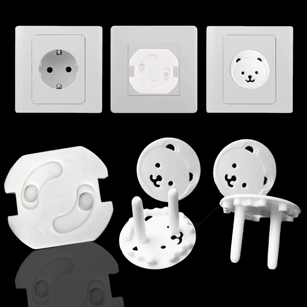 10 шт. круглые защитные пластиковые замки для безопасности детей европейский