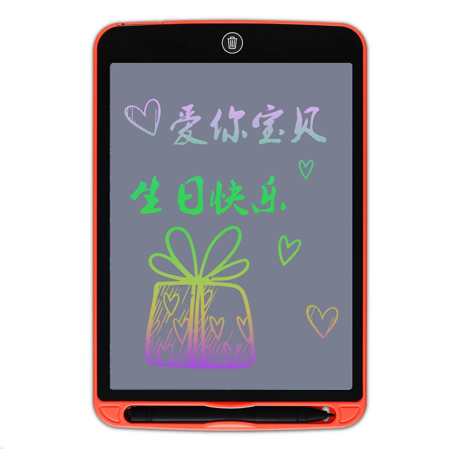 

8.5/10/12 inches intelligent colorful LCD writing tablet digital drawing Message graphic board kids writing board write pad