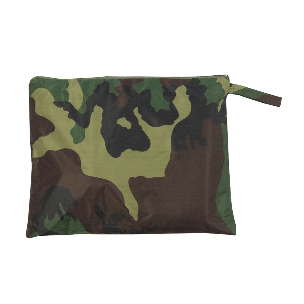 3 в 1 водонепроницаемый непромокаемый плащ Камуфляжный дождевик с капюшоном