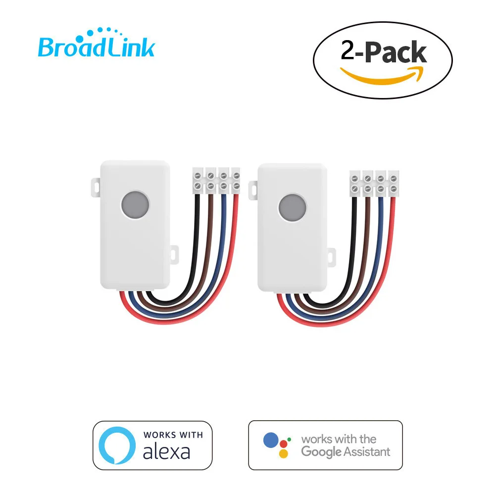 Broadlink SC1 Smarthome беспроводной Wifi Пульт дистанционного управления выключатель питания модули для автоматизации умного дома управление Лер через мобильный телефон - Комплект: sc1 2pc
