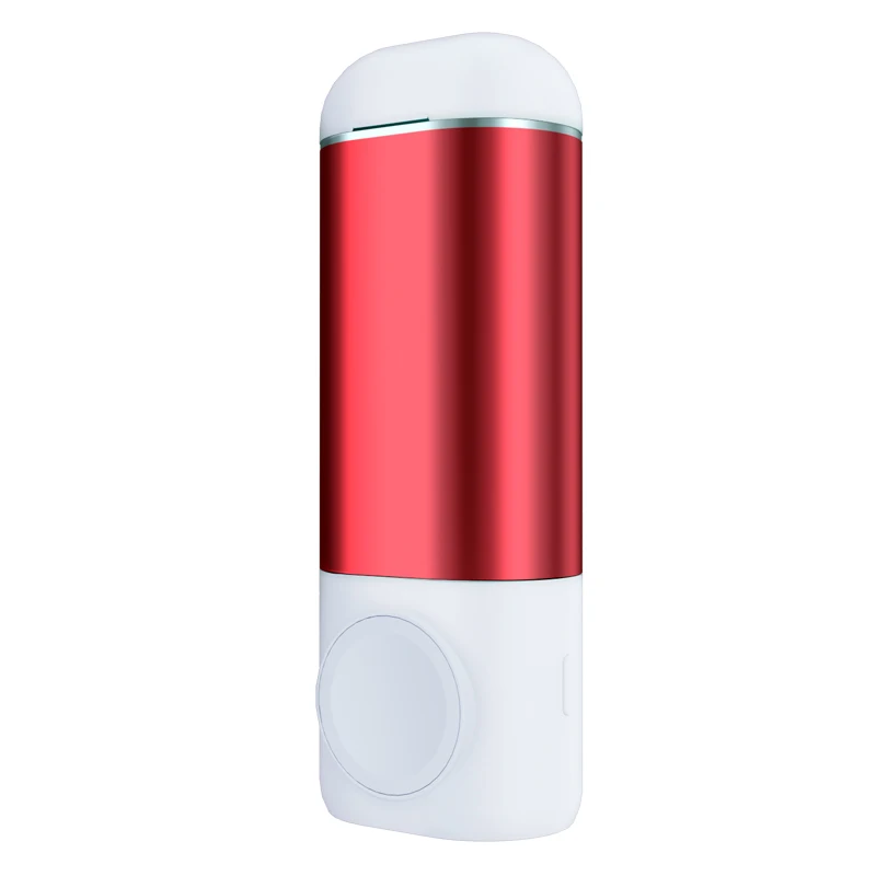 White and Red 3 в 1 5200 мАч Зарядное устройство для мобильного телефона, зарядное устройство для iPhone 8 Xs, Беспроводная зарядка для AirPods Apple Watch 4 3 2 1 повербанк - Цвет: White and Red