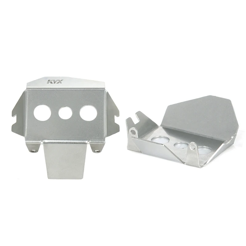 

KYX Racing Stainless Steel Axle Protector Axle Guard Board Upgrades Part Accessories for 1/6 RC Crawler Car Axial SCX6 Jeep JLU