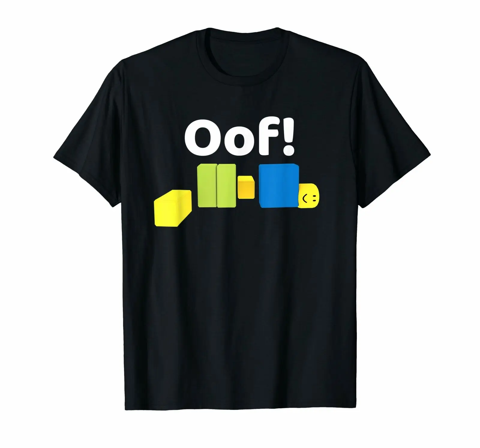 Oof Funny Blox Noob Gamer футболка подарки для геймеров | Мужская одежда