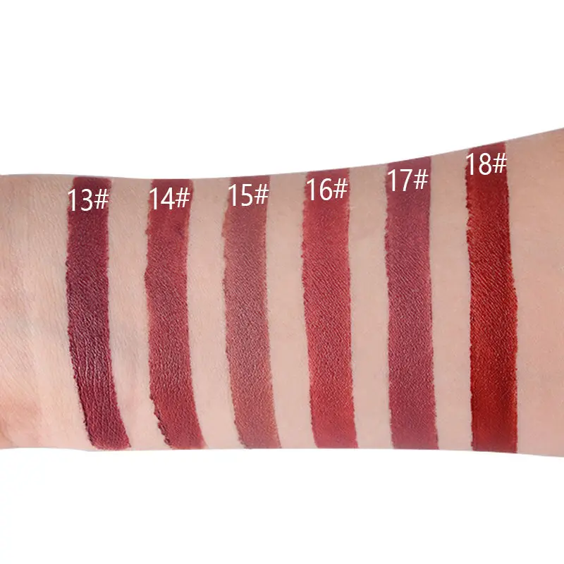 2019 Новые матовые помады для женщин сексуальные водонепроницаемые стойкие губные