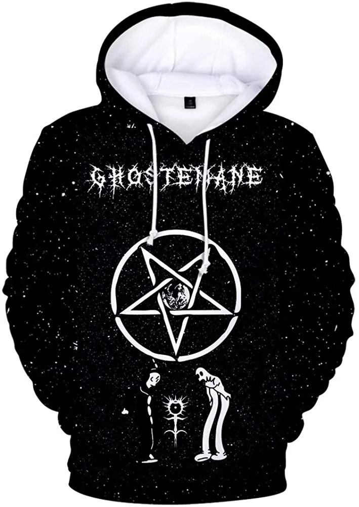

Popular Ghostemane Hoodies Men women Sweatshirts Hot Sale Harajuku Long Sleeve Clothes Sweatshirt Clothes Streetwear