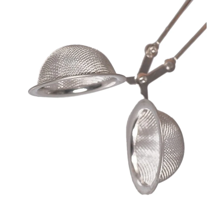 Здоровый многоразовые Чай листьев Фильтр с ручкой Нержавеющая сталь Infuser