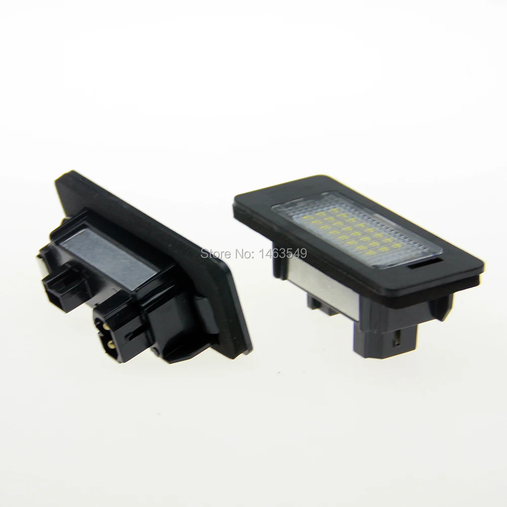 Автомобильные светодиодные лампы Canbus безотказные для номерного знака 24 SMD BMW E39 E80