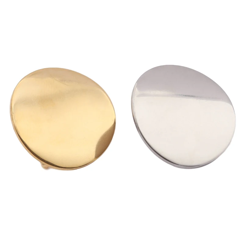 10 шт. женские круглые фоторазъёмы из нержавеющей стали | Украшения и аксессуары