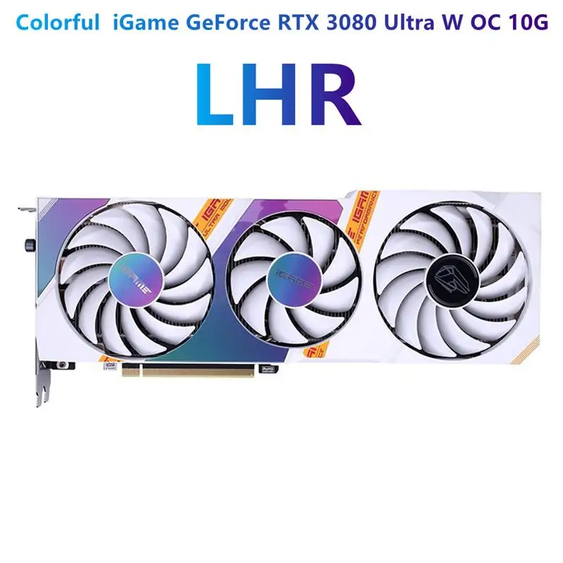 

Цветная графическая карта LHR IGame для GeForce RTX 3080 Ultra OC 10G 1710-1755 МГц GDDR6X бит игровая видеокарта