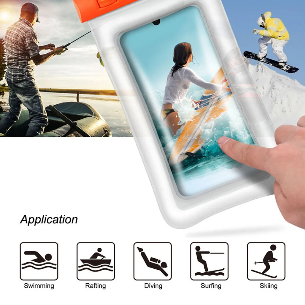 Плавающий Водонепроницаемый чехол для телефона 6 5 ''смартфон сухая сумка iPhone XR