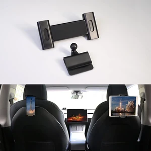 tesla model 3y car back seat ipad mobile phone holder mount accessories parts for tesla model 3y mobile phone holder free global shipping