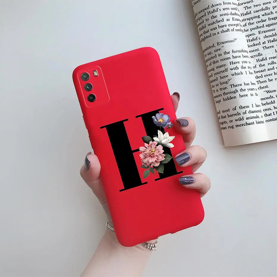 for poco m3 case silicone soft letter cover on xiaomi poco m3 phone case for global version xiomi poco m3 pocom3 m 3 pro 5g case free global shipping