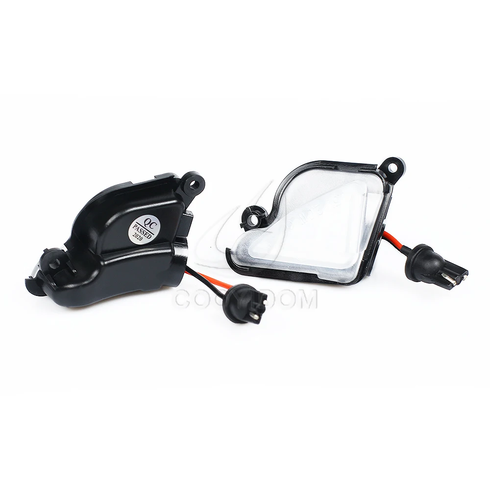 Car 2PCS For skoda Octavia Mk3 5E 2012-2017 Superb 2 3 LED Under Side Mirror Light P Lamp uddle 6000K | Автомобили и мотоциклы