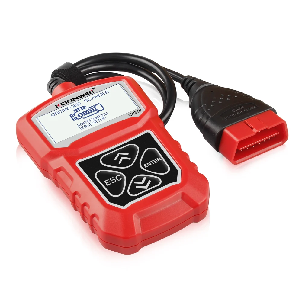 KONNWEI KW309 OBD2 Engine Code Reader Automotive Car Diagnostic Tools Scanner Device EOBD Autoscanner Better Than ELM327 | Автомобили и