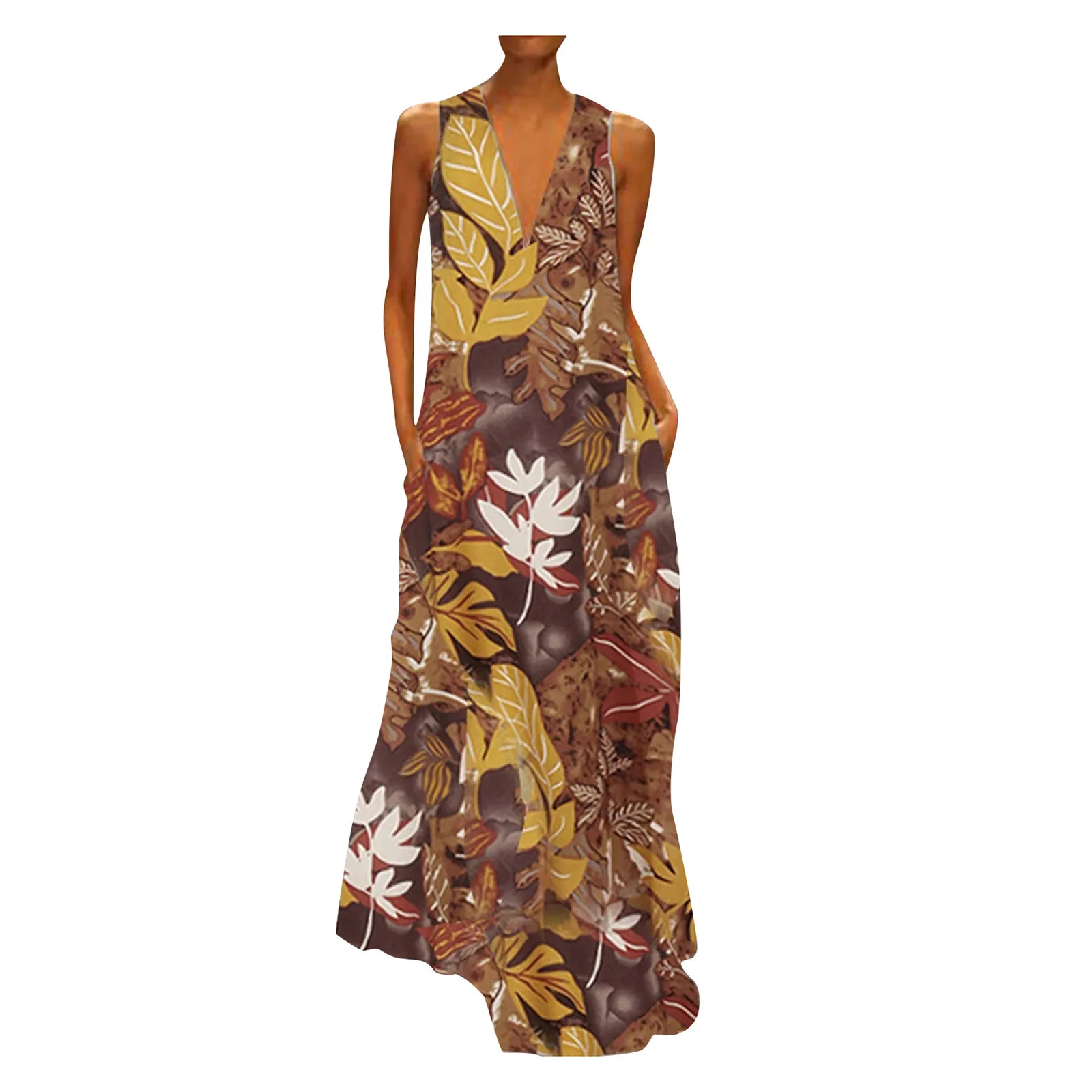 

40# Sleeveless Colorful Floral Dress Women Summer Sexy Elegant Maxi Dress Tank Dress Vintage Dresses For Women 2021 Robe Femme