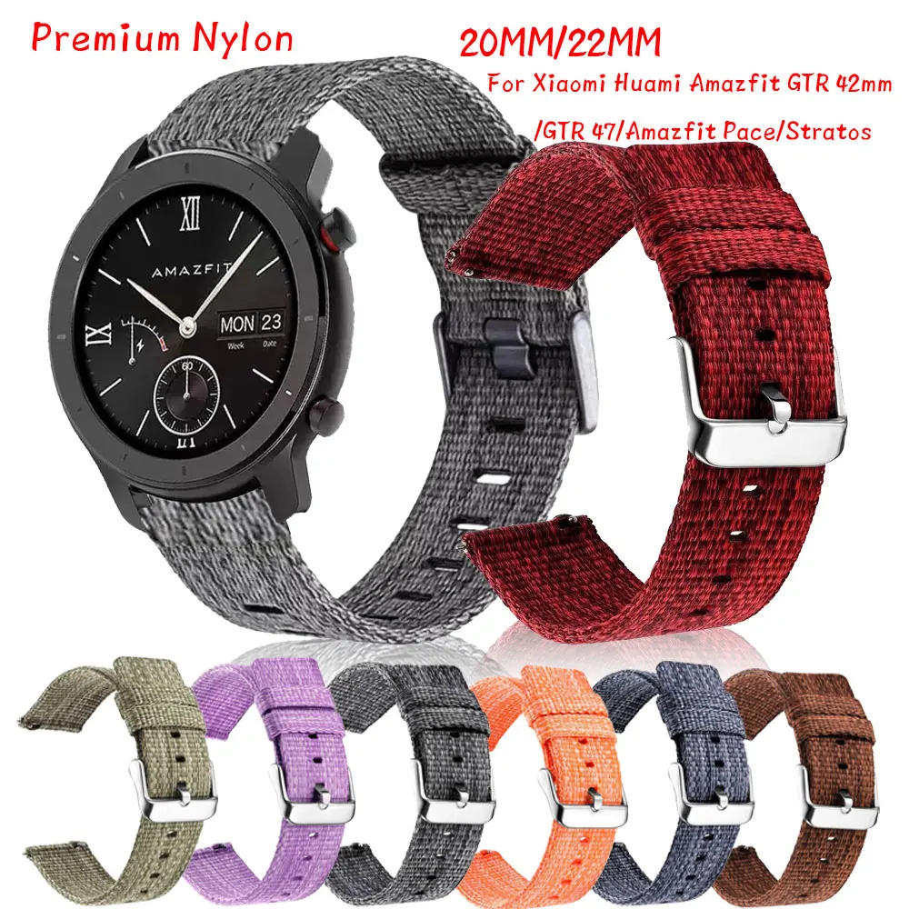 

Ремешок для часов Xiaomi Huami Amazfit GTR 42 мм/GTR 47/Amazfit Pace/Stratos 2 3 22/20 мм