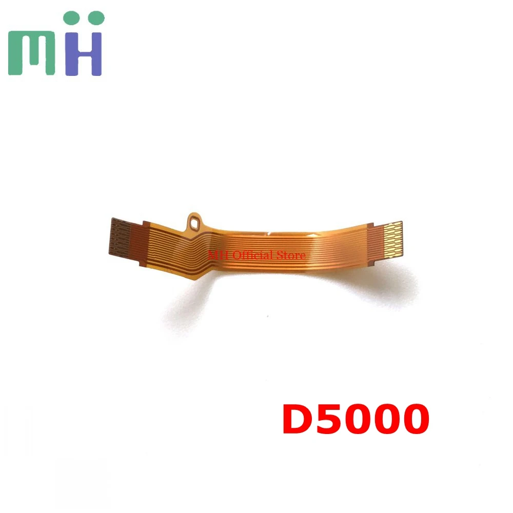 Б/у для Nikon D5000 гибкий кабель фотовспышка и материнская плата запасная часть
