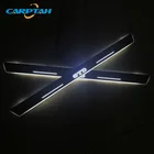 Отделочная педаль, экстерьер автомобиля, светодиодсветодиодный Накладка на порог двери, дорожный динамический светильник для Volkswagen Golf 7 GTD 2014-16