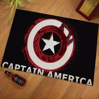 Игрушки Marvel Мстители Железный человек Человек-паук Халк Дэдпул плюшевый коврик Капитан Америка Бэтмен хлопок Рождественский подарок Дети - Цвет: Светло-желтый