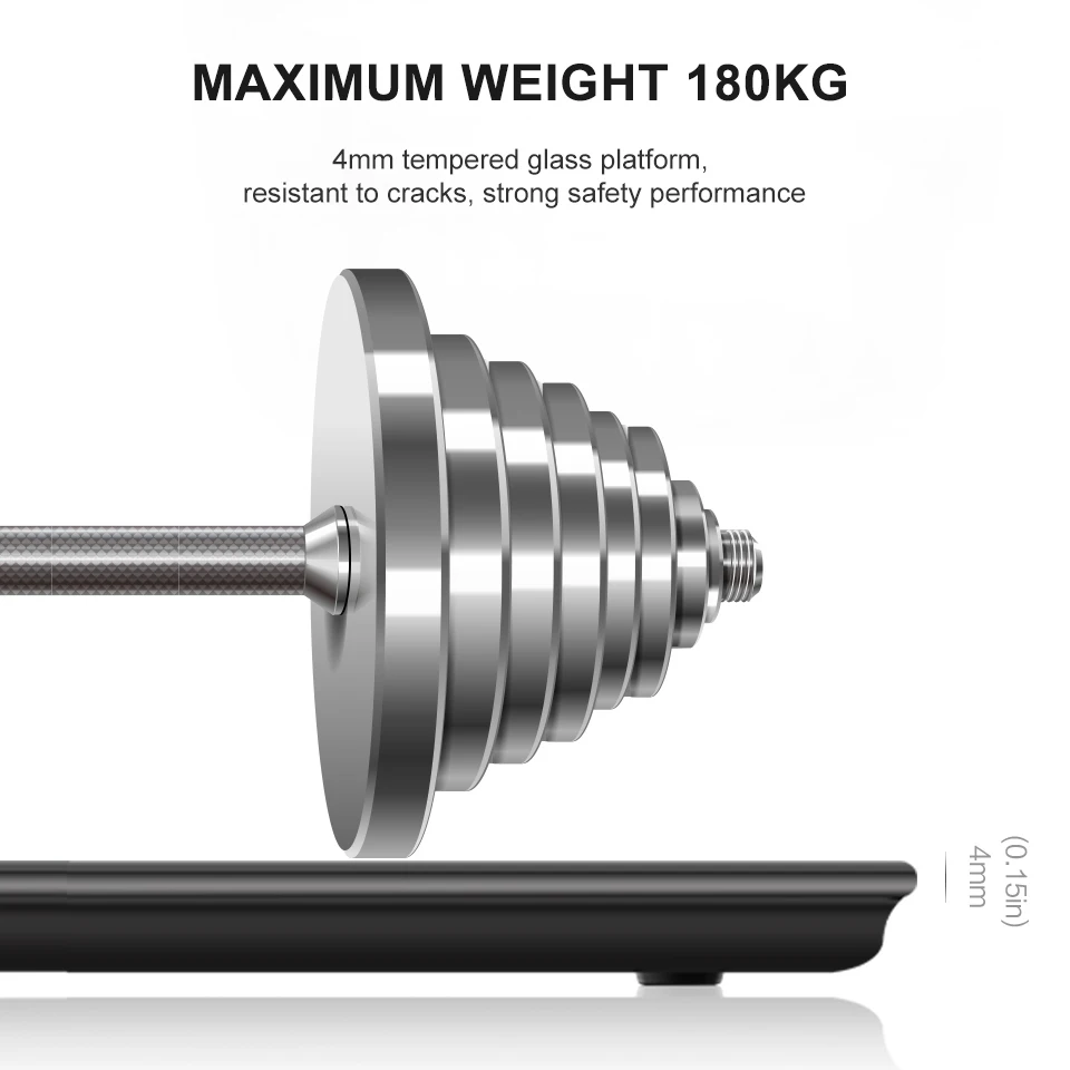 Лидер продаж умные напольные весы GASON A2 для ванной комнаты светодиодный тела