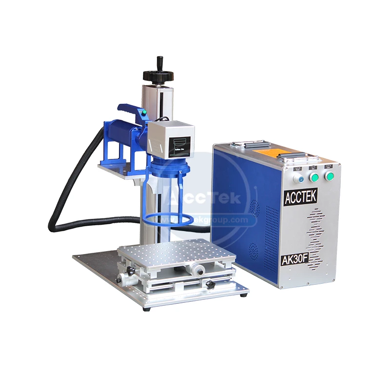 Ручная волоконная лазерная маркировочная машина 30 Вт миниатюрный лазерный