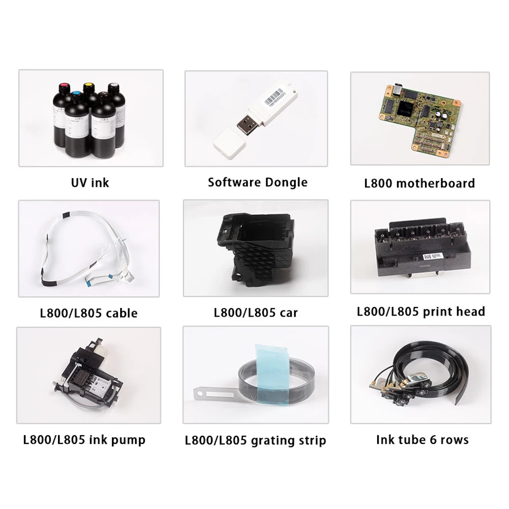 Многофункциональный УФ планшетный принтер A4 размер подходит для Мобильный