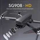 Складной Радиоуправляемый квадрокоптер SGRC SG908, Wi-Fi, FPV, GPS, 4K HD-камера, трехосевой карданный подвес, время полета 26 минут, бесщеточный