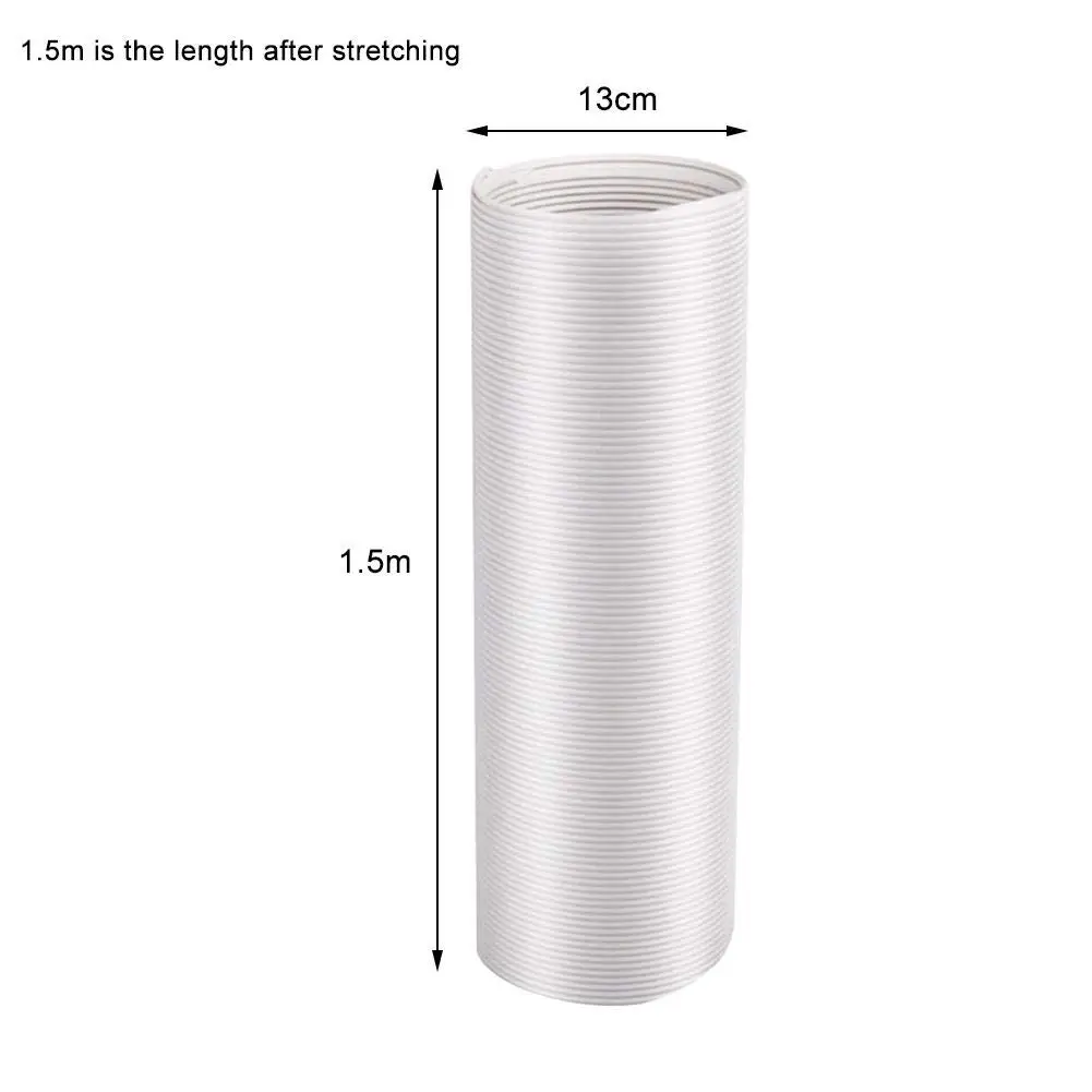 13cm / 15cm Diameter Flexible Air Conditioner Exhaust Pipe Duct Vent Outlet Pipe Portable Air Conditioner Outlet Conditioner