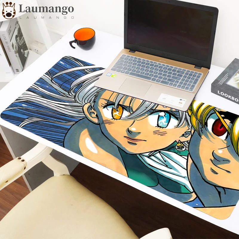 

Meliodas Rubber Non slip Offer Gaming Mouse Pad Office Computer Desk Mat Custom Carpet for Lol Csgo Dota Gamer