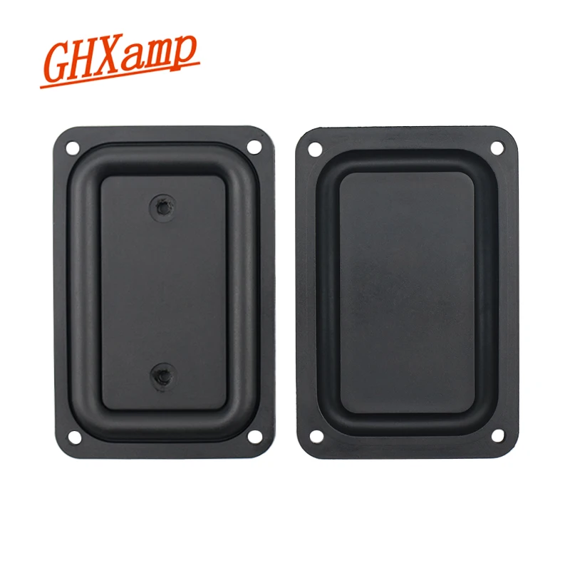 

GHXAMP 45*68mm Bass Radiator Vibration Subwoofer Square Vibration Film strengthen low frequency radiator rubber diaphragm 2pcs