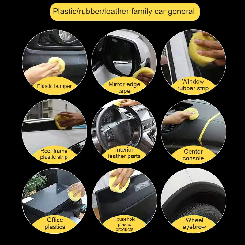 

Plastic Parts Retreading Agent Wax Instrument Panel Wax Reducing Agent Automotive Interior Auto and Plastic Renovated VJ
