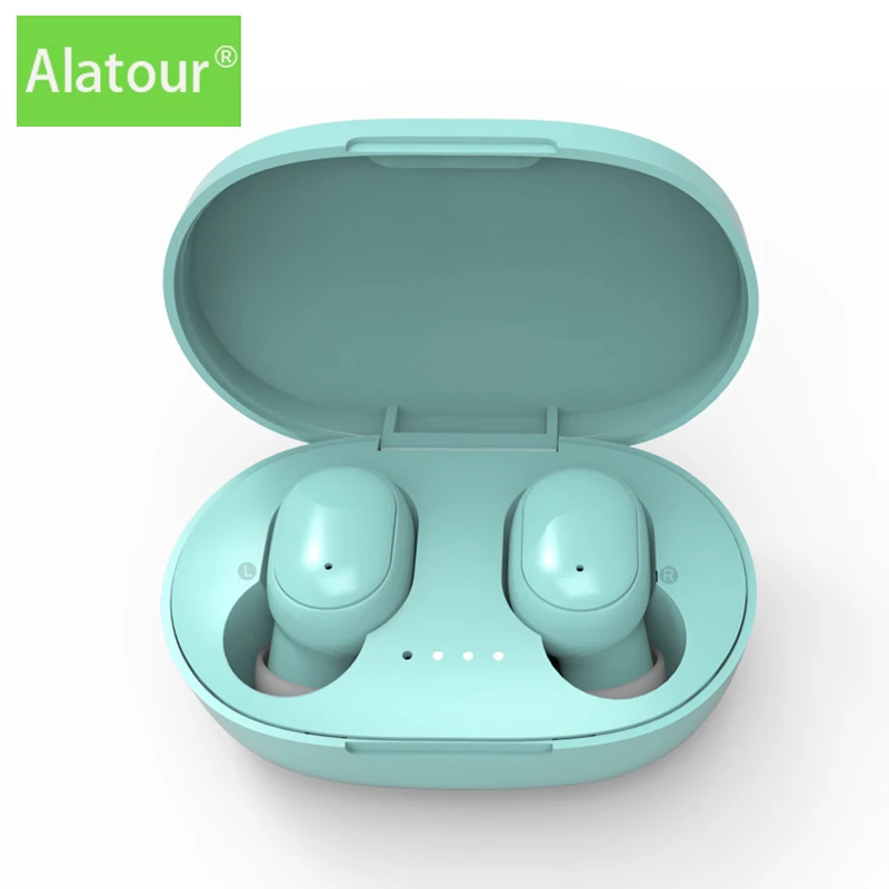 Беспроводные наушники Alatour Bluetooth 5 0 для девочек и женщин спортивные вкладыши
