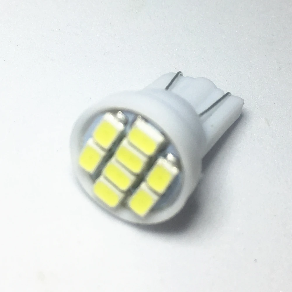 1000 шт T10 1206 3020 8SMD w5w светодиодный 194 168 192 Авто Клин 8 s SMD светильник лампа Стайлинг