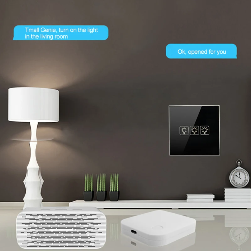 

Tuya Zigbee 3.0 smart gateway Smart Home Gateway Remote Control Zigbee Devices Smart Life APP Works with Alexa Google Home