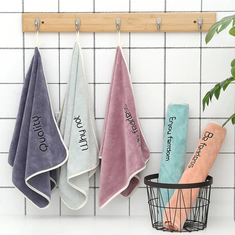 

High Quality Beautiful Microfiber Terry Towels Hair Kitchen Hand Baby Foot Beach Face Turkey Towel Textile 35cm*75cm