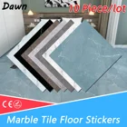 10 шт. стены Стикеры самоклеющиеся водонепроницаемые Плитки пол Стикеры s Мрамор Спальня гостиная Ванная комната дорожный толстые обои