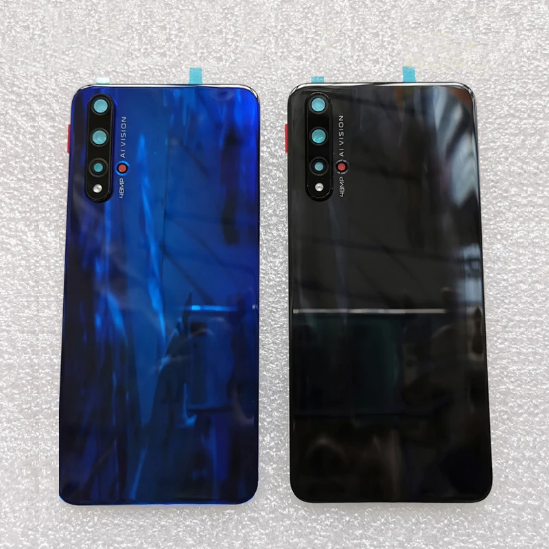Новая задняя крышка из закаленного стекла для Huawei Honor 20 Запасные части